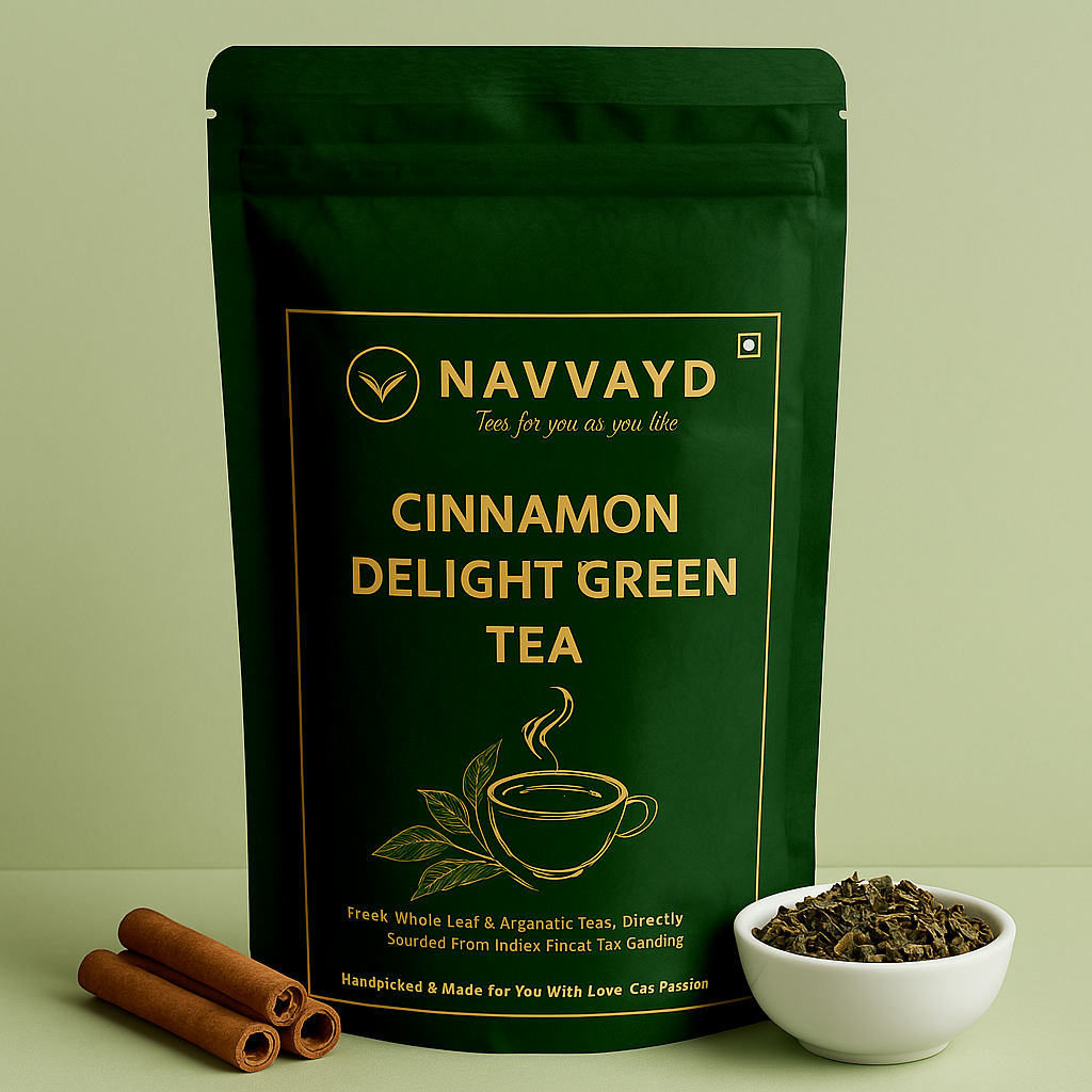 Navvayd Cinnamon Delight Green Tea - 100 gms
