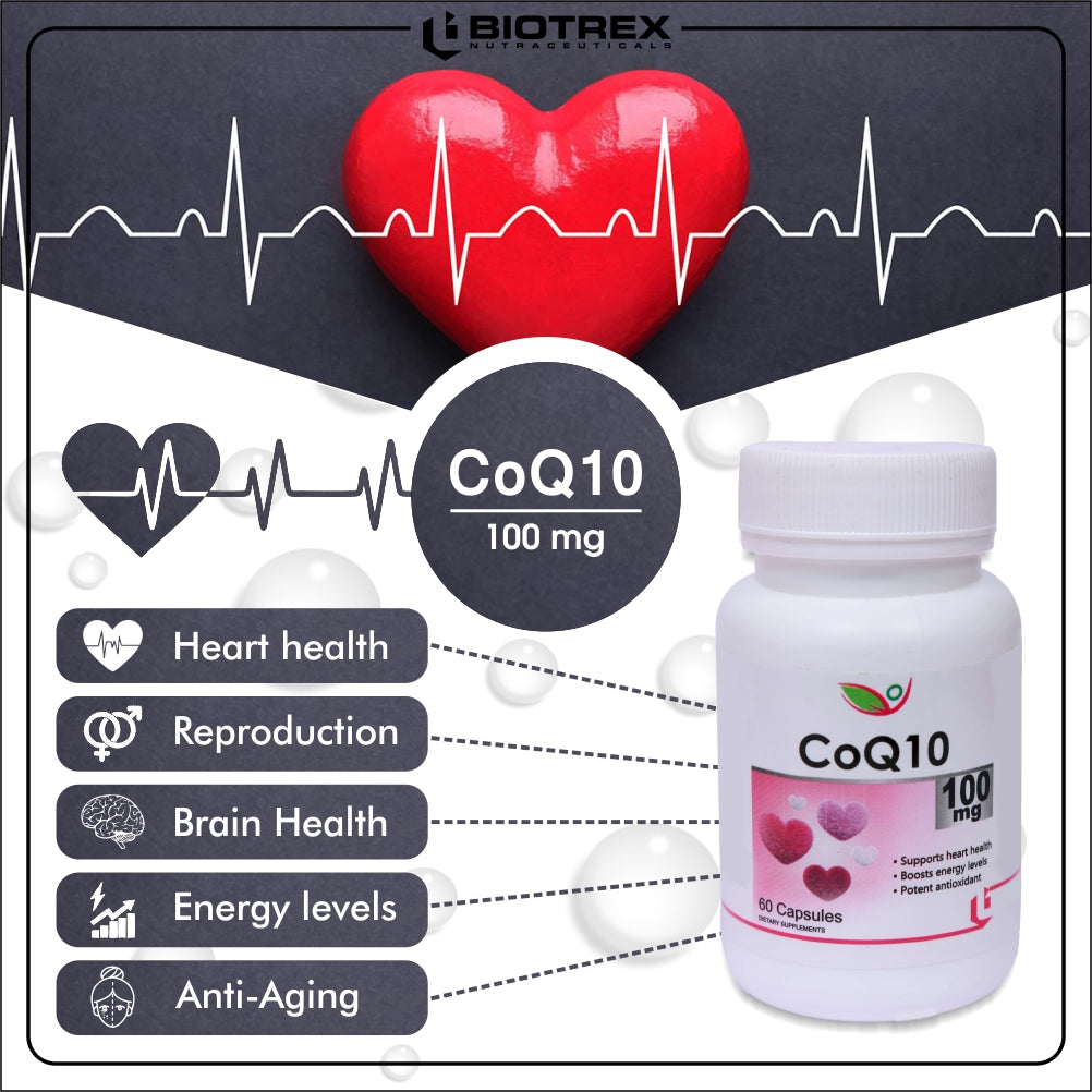 Biotrex CoQ10 100mg - 60 tabs