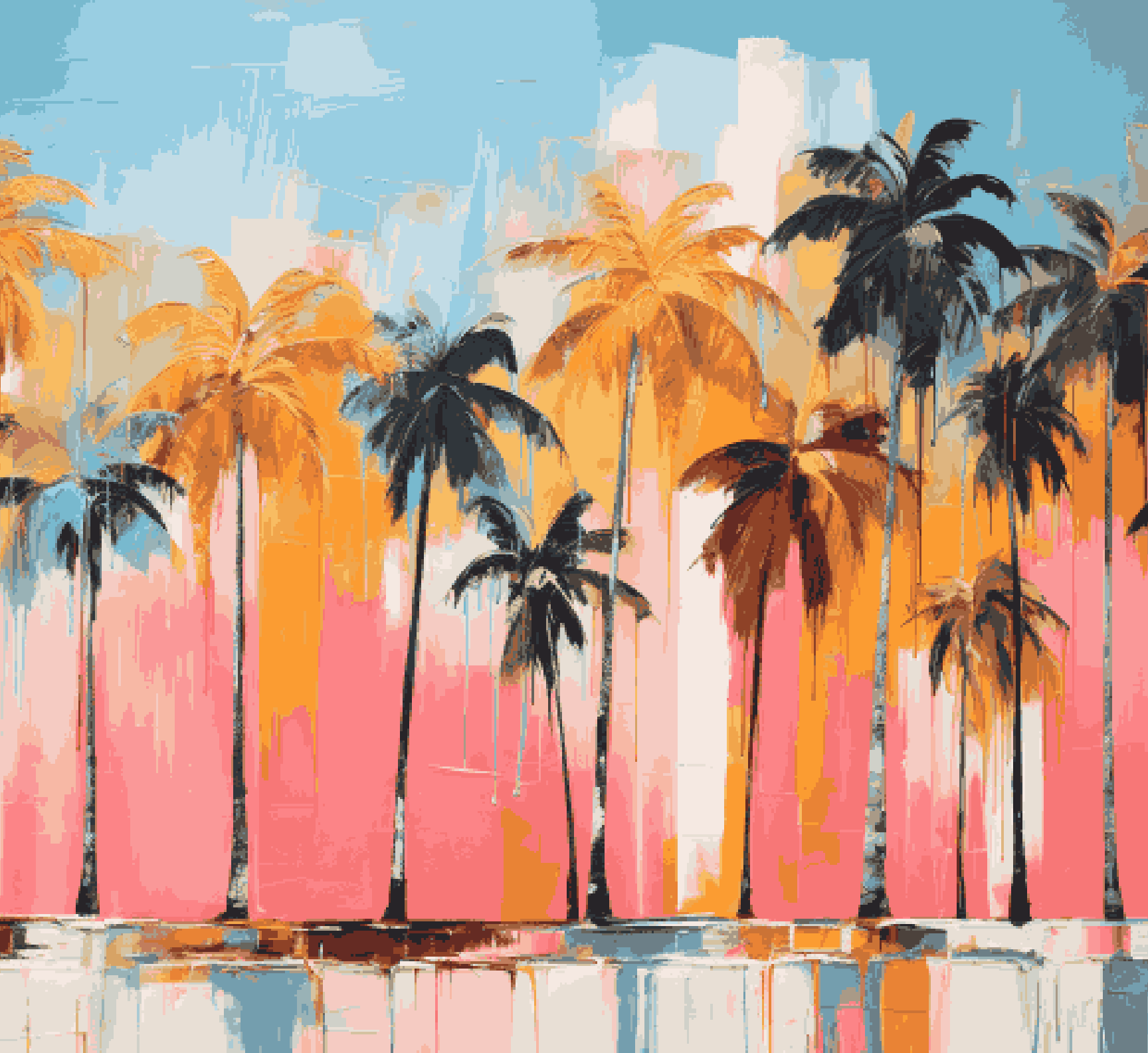 Coconut Tree Beach side