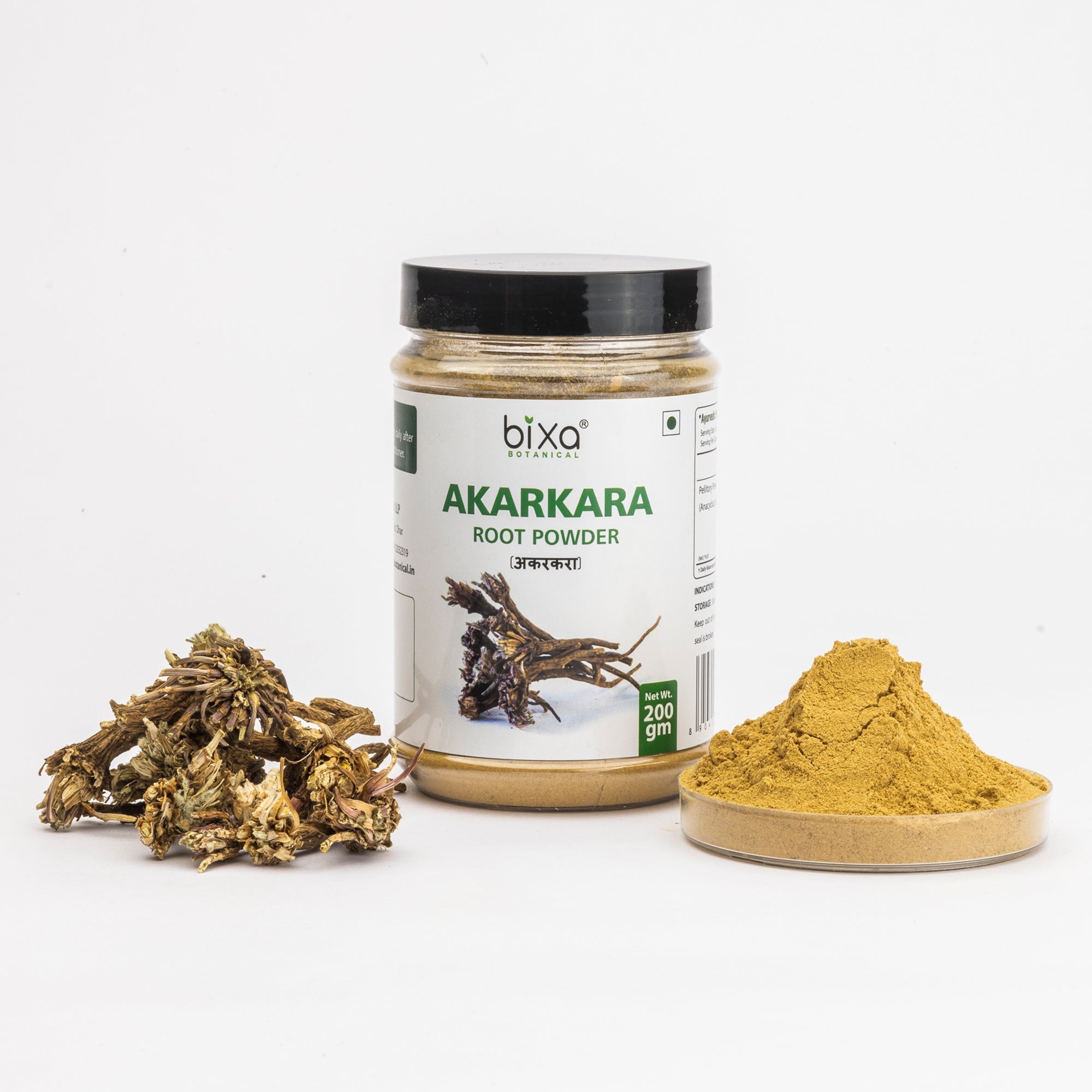 Bixa Botanical Akarkara Root Powder  ( Anacyclus Pyrethrum, Pellitory )