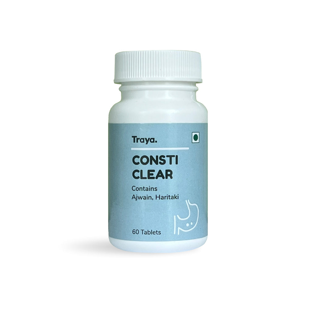 Traya Consti Clear for Improved Bowel Movement - 60 tabs