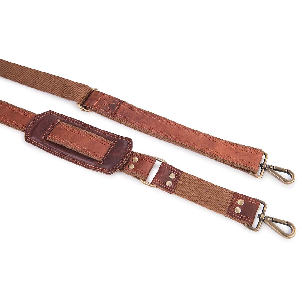 CraftShades 24 Inch leather bag Metal rivets for bottom reinforcement