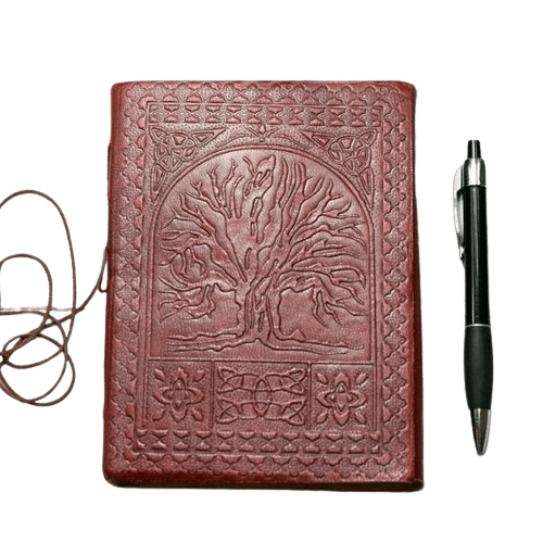 Craftshades – Vintage Beautiful Tree Embossed Unique Design 10″7 Handcrafted Leather Journal/Diary 200 page | 100% Genuine Leather