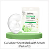 Dr.rashel Cucumber Sheet Mask with Serum (pack of 2)