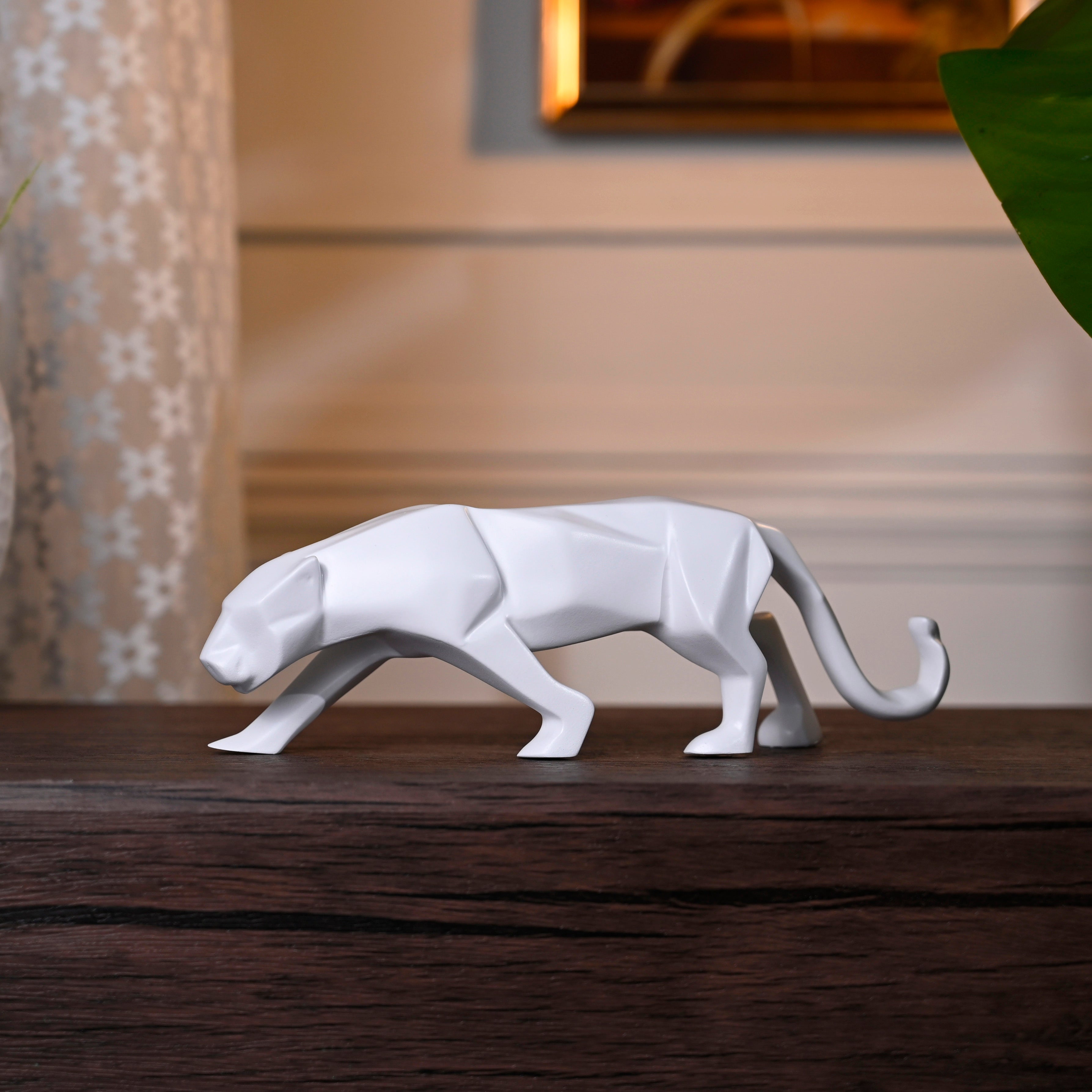 Artarium Modern Art Geometric Jaguar Figurine Idol