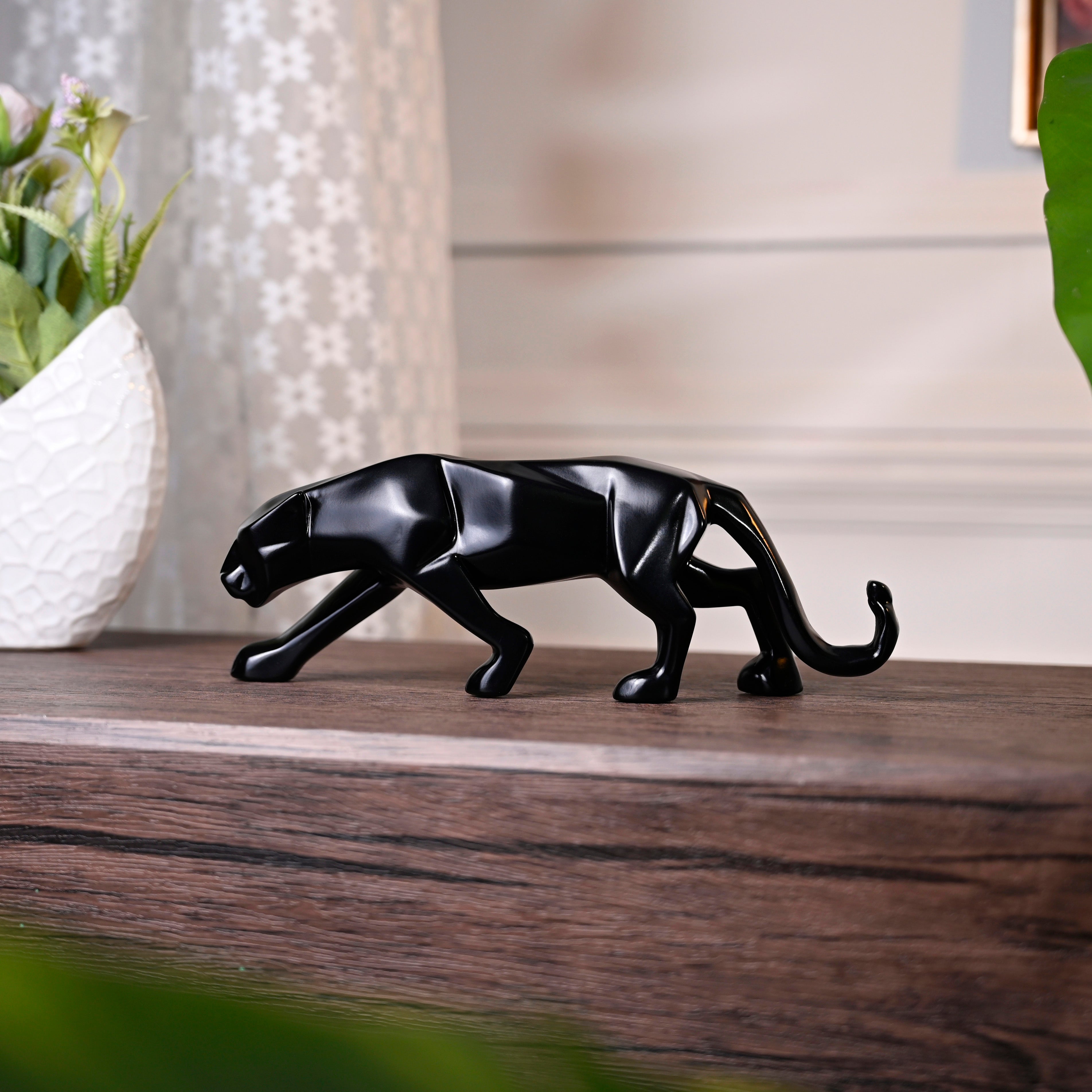 Artarium Modern Art Geometric Jaguar Figurine Idol