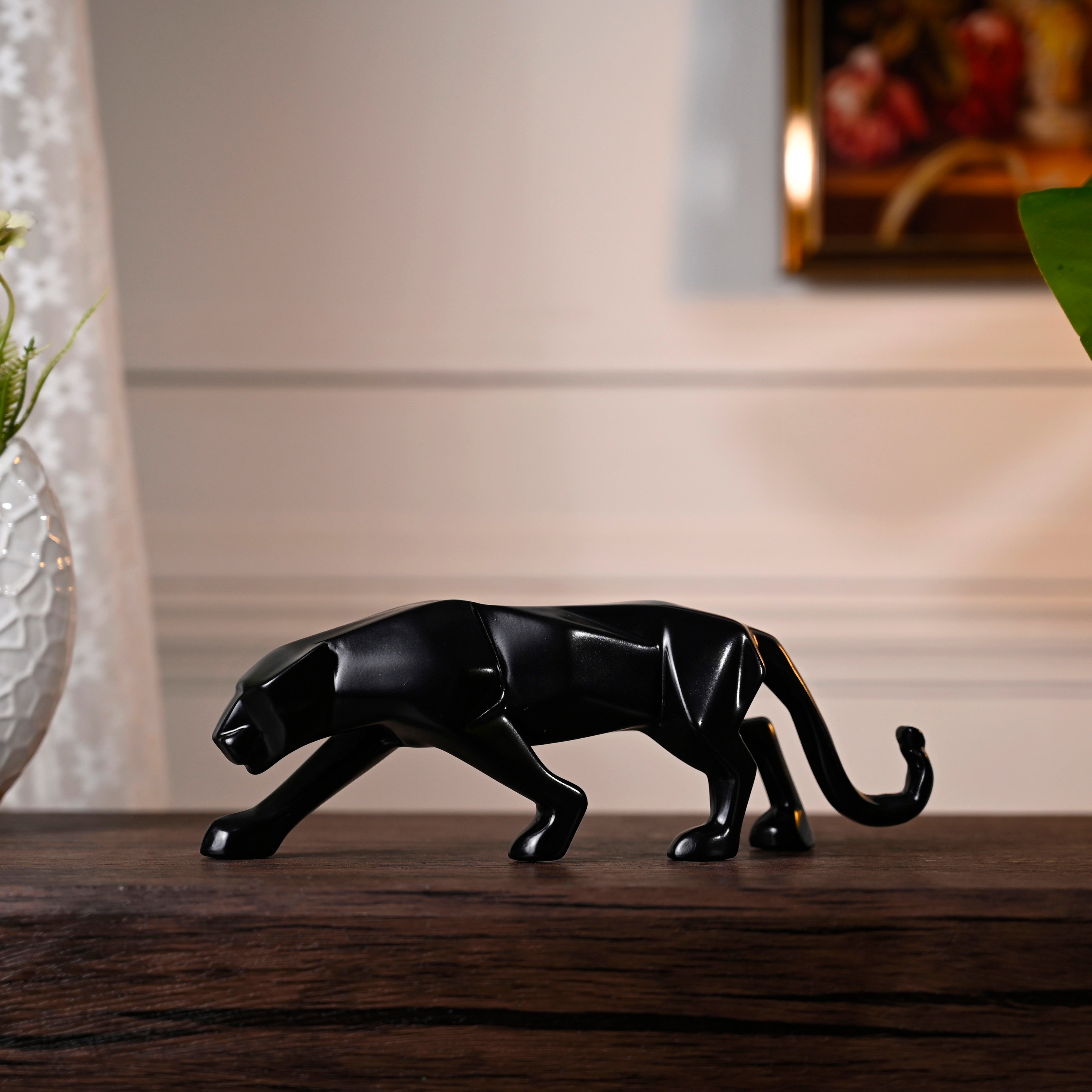 Artarium Modern Art Geometric Jaguar Figurine Idol