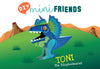 Sky Goodies Mini Dilophosaurus DIY Dinosaur Paper Craft Kit