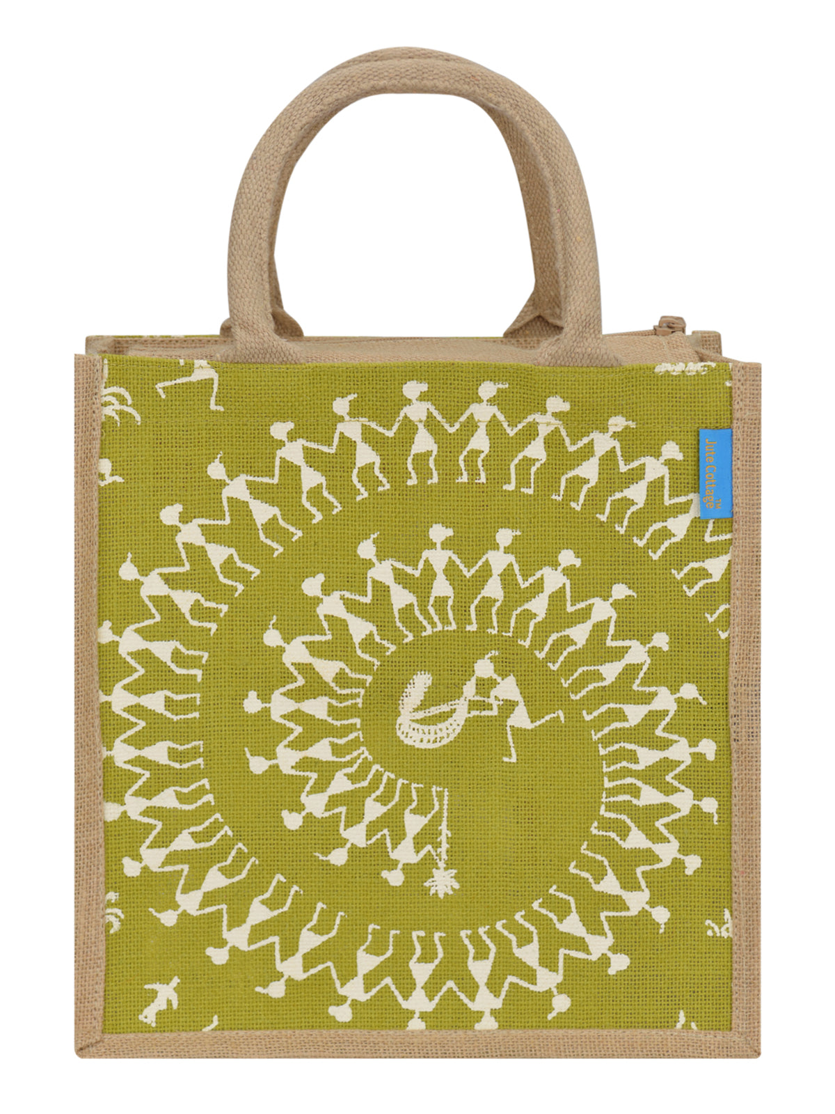 Jute Cottage Warli Zipper Lunch