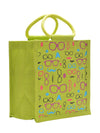 Jute Cottage Spec Moustache Print Zipper Lunch