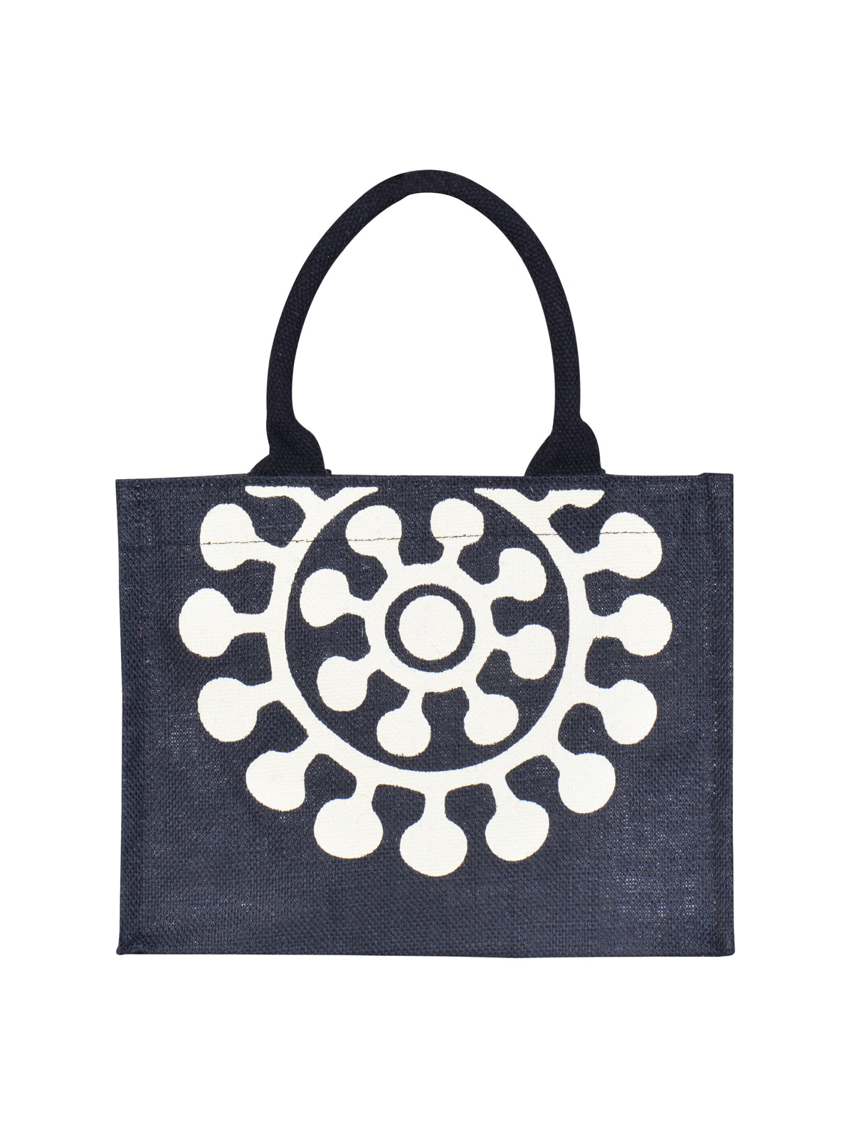 Jute Cottage Printed Zipper Lunch Bag