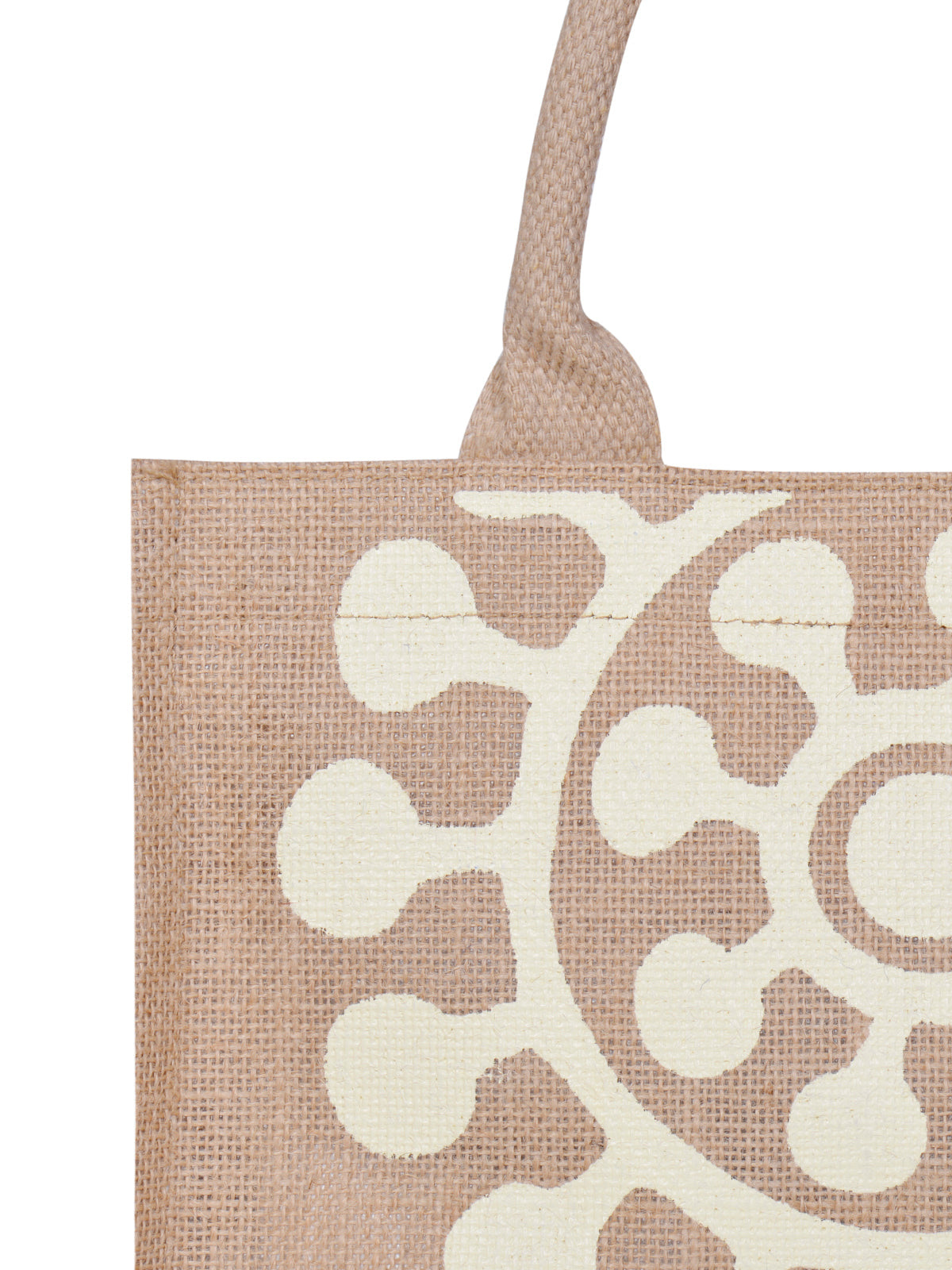 Jute Cottage Printed Zipper Lunch Bag
