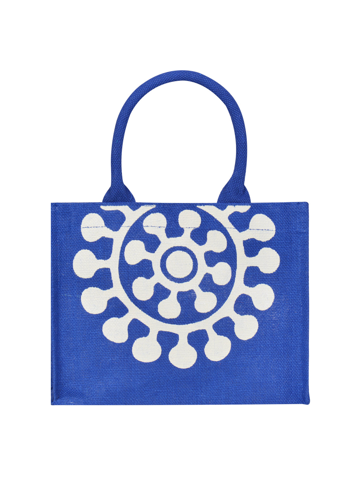 Jute Cottage Printed Zipper Lunch Bag
