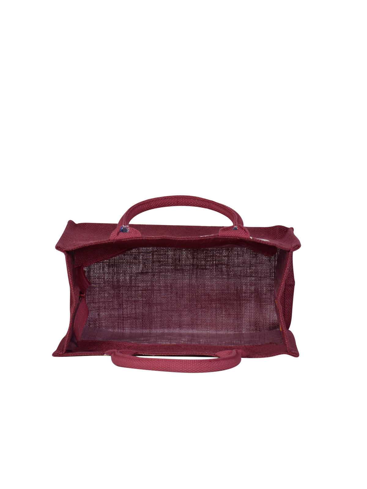 Jute Cottage Printed Zipper Lunch Bag
