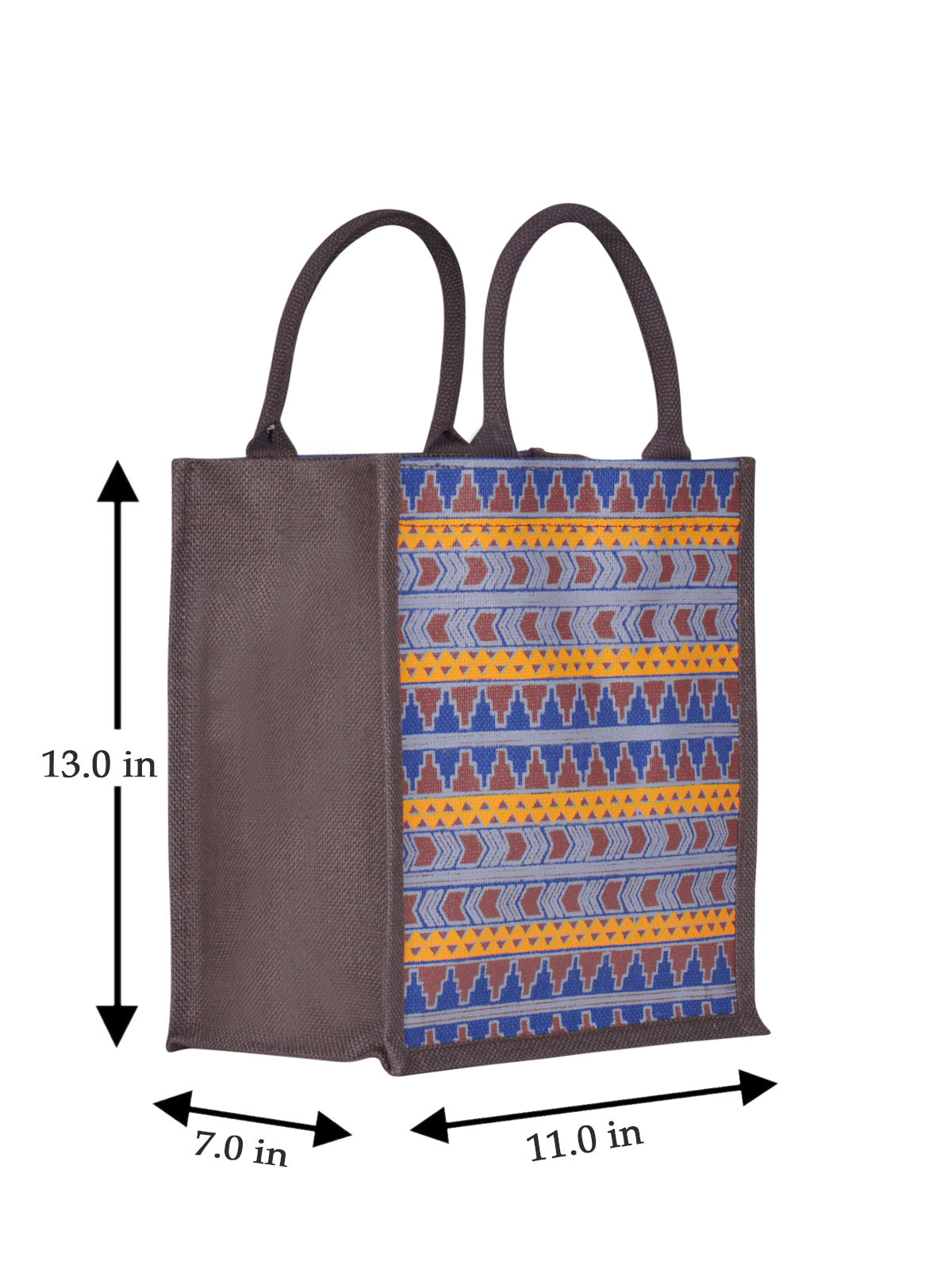Jute Cottage Aztec Print Lunch Bag
