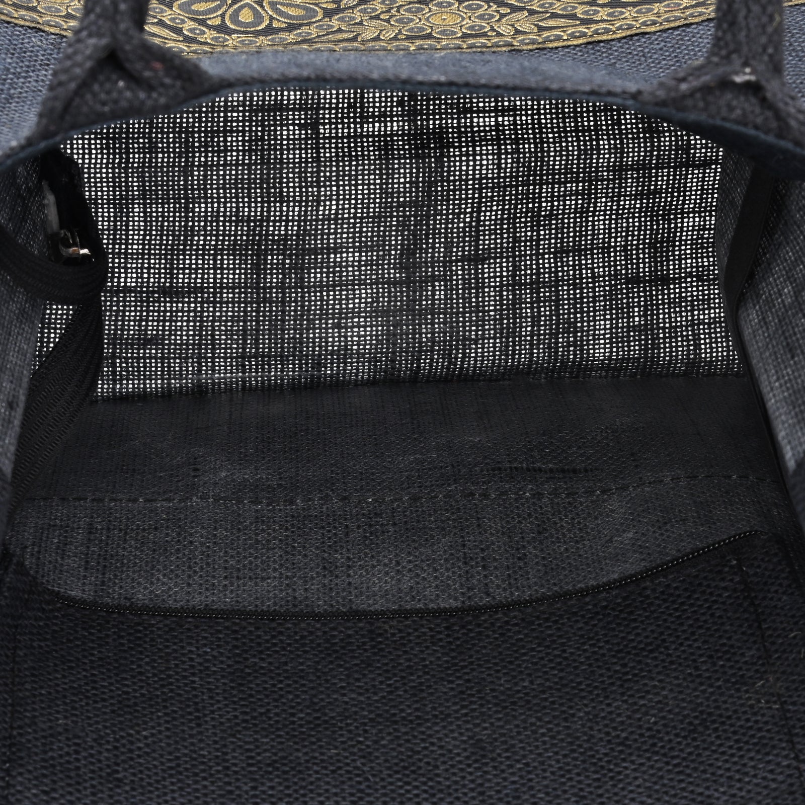 Jute Cottage Lace Zipper Lunch Bag