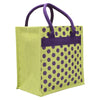 Jute Cottage Polka Dot Zipper Lunch Bag