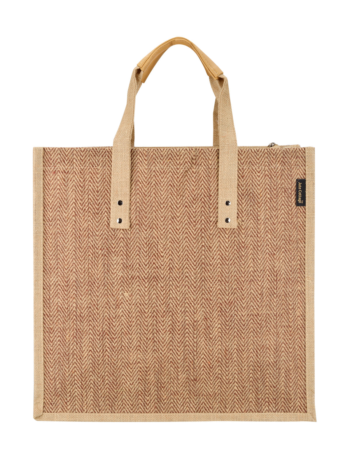 Jute Cottage Herringbone Zipper