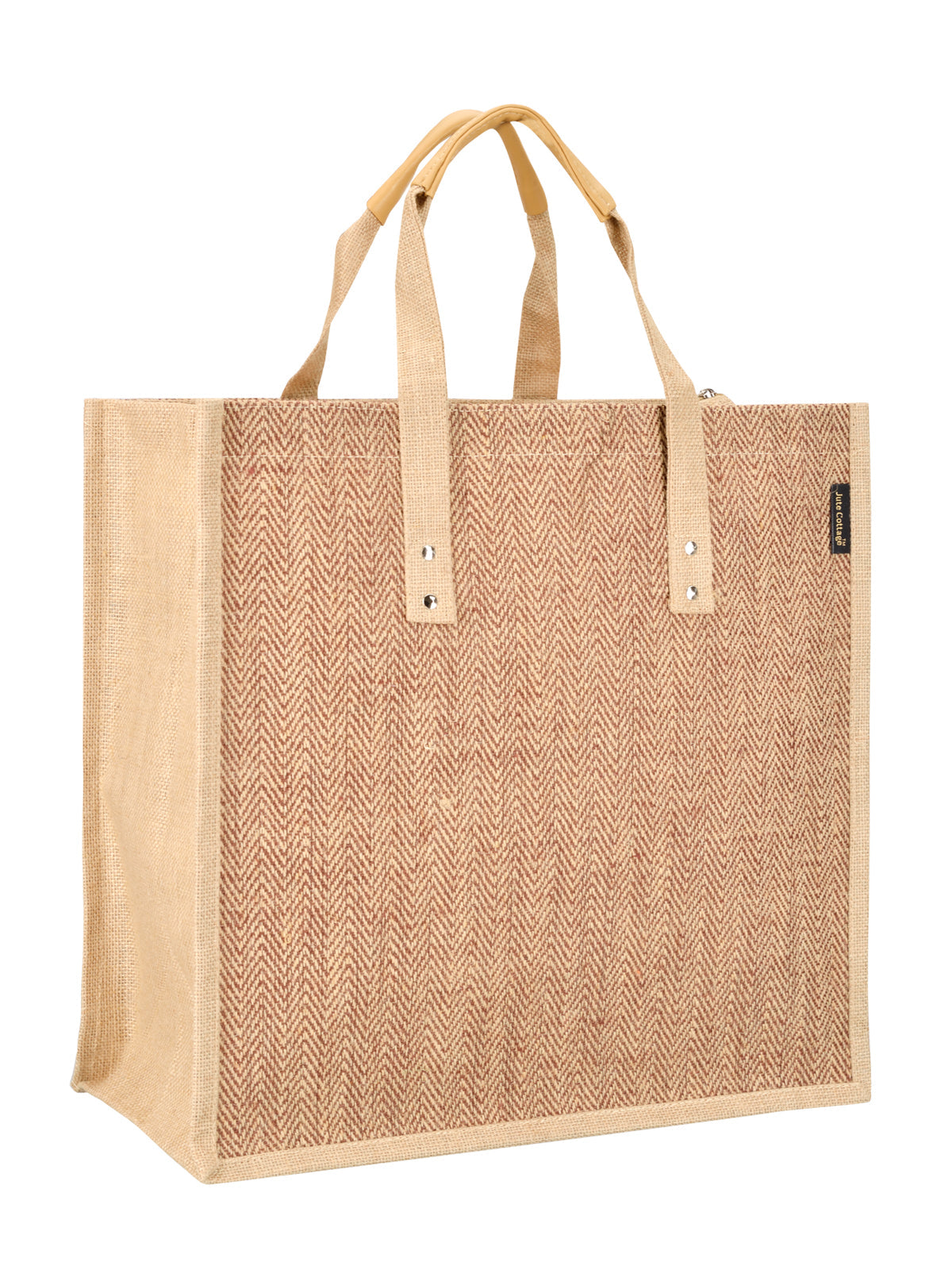Jute Cottage Herringbone Zipper