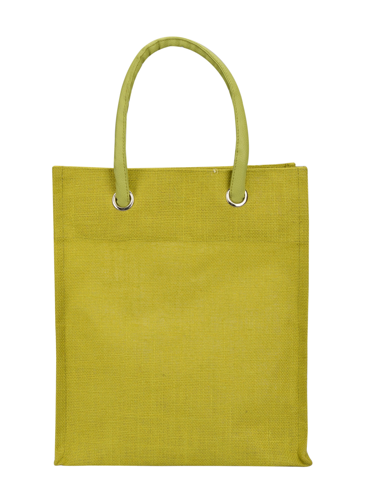 Jute Cottage Big Eyelet Lunch Bag 100% Genuine Jute Bag