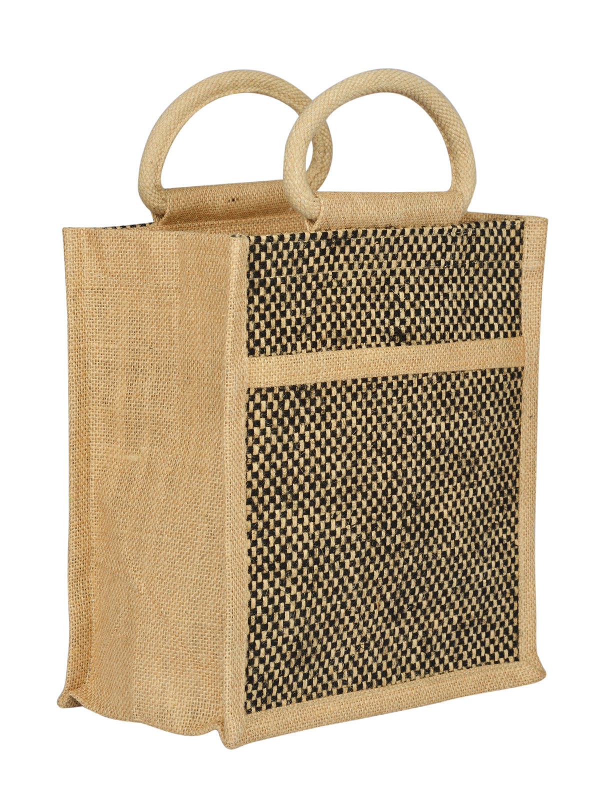 Jute Cottage Mat Weave Lunch Zipper
