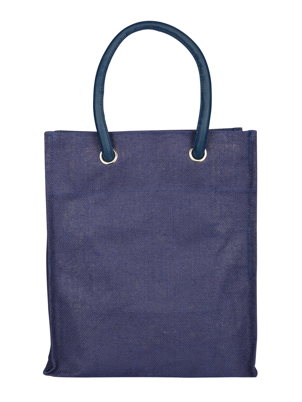 Jute Cottage Big Eyelet Lunch Bag Sustainable 100% Genuine Jute Bag