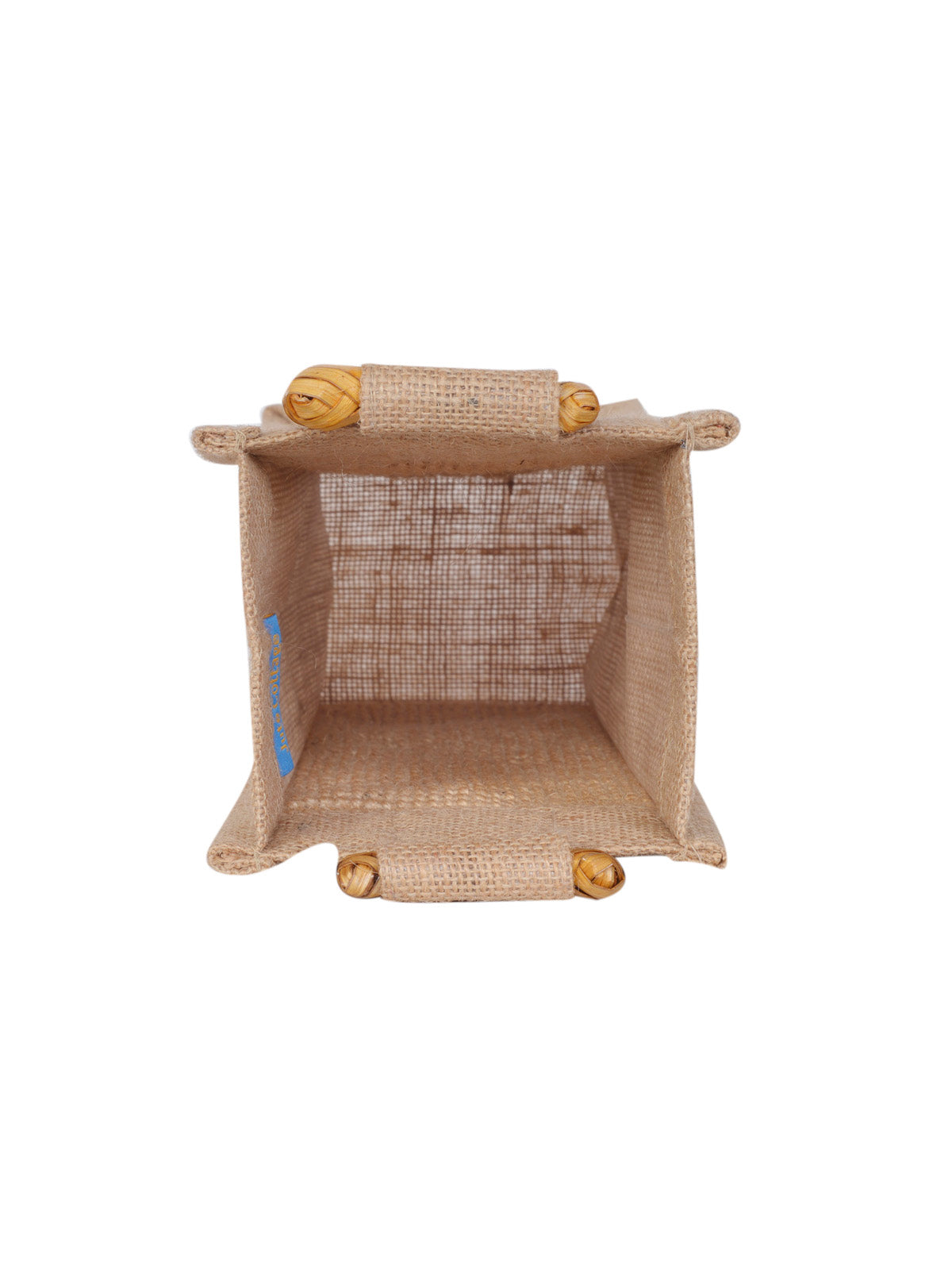 Jute Cottage Dobby Bottle Bag