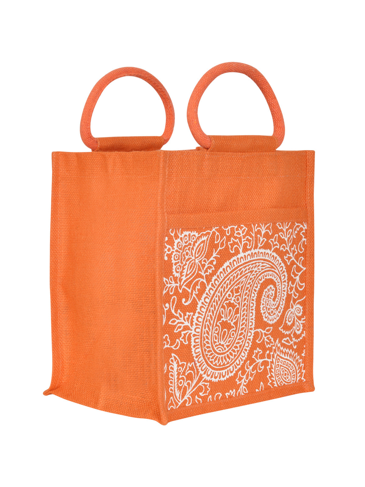 Jute Cottage Paisley Print Zipper Lunch