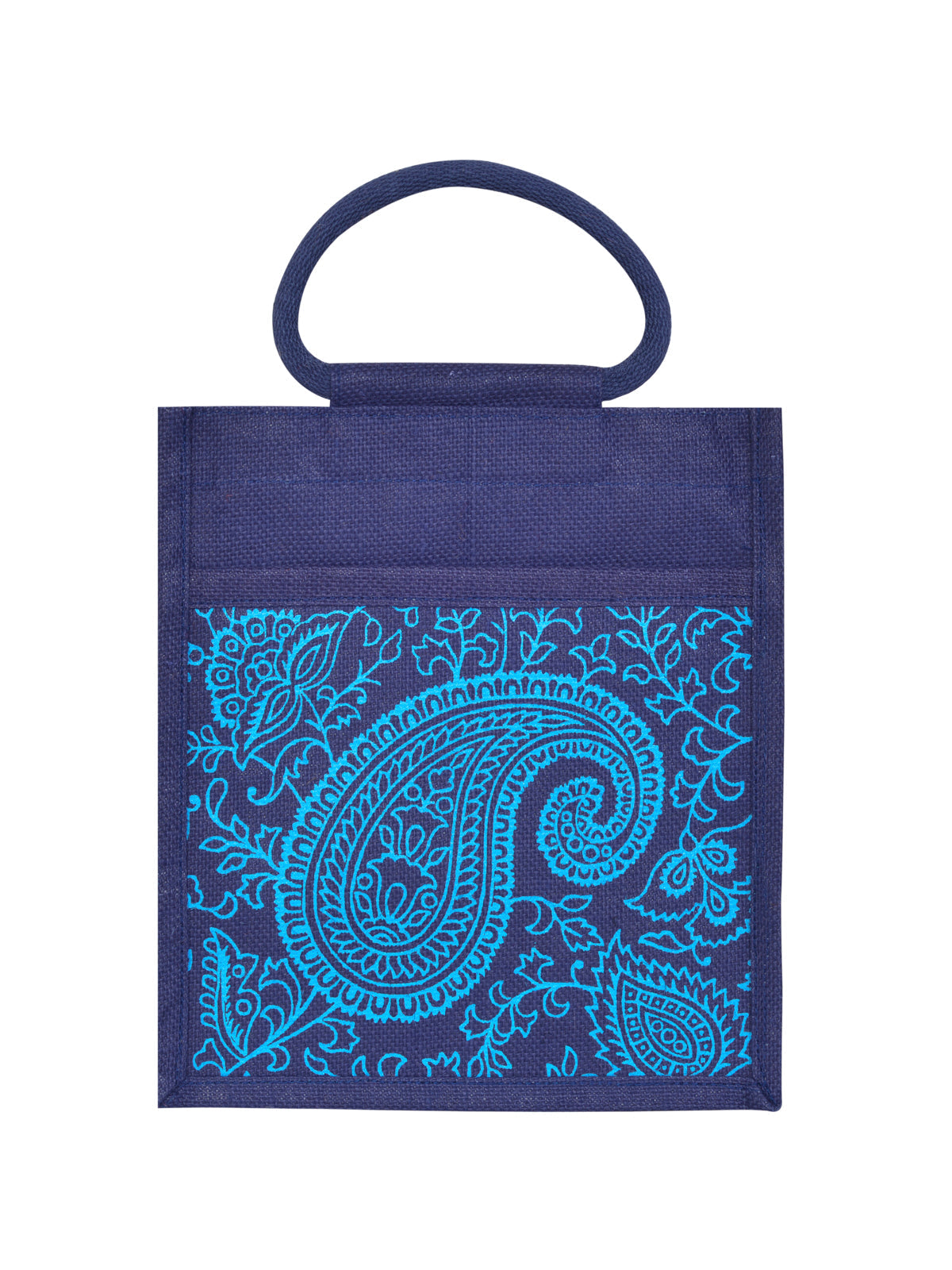 Jute Cottage Paisley Print Zipper Lunch