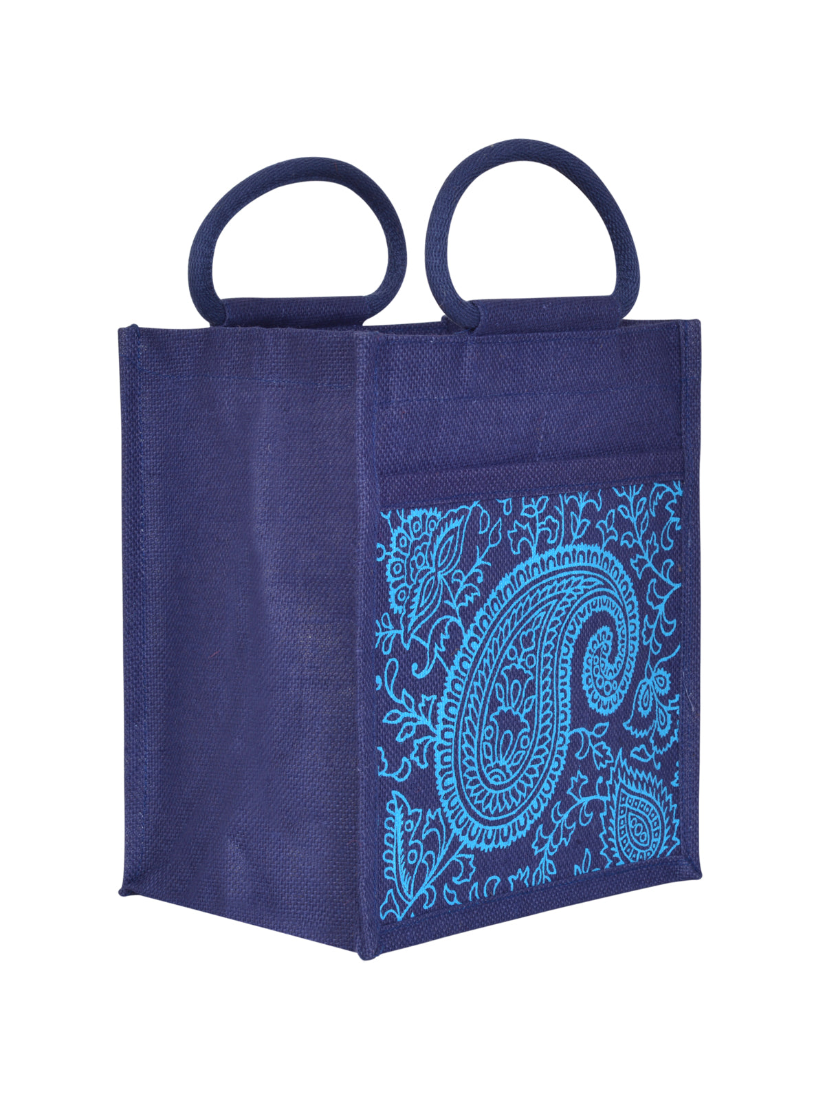 Jute Cottage Paisley Print Zipper Lunch