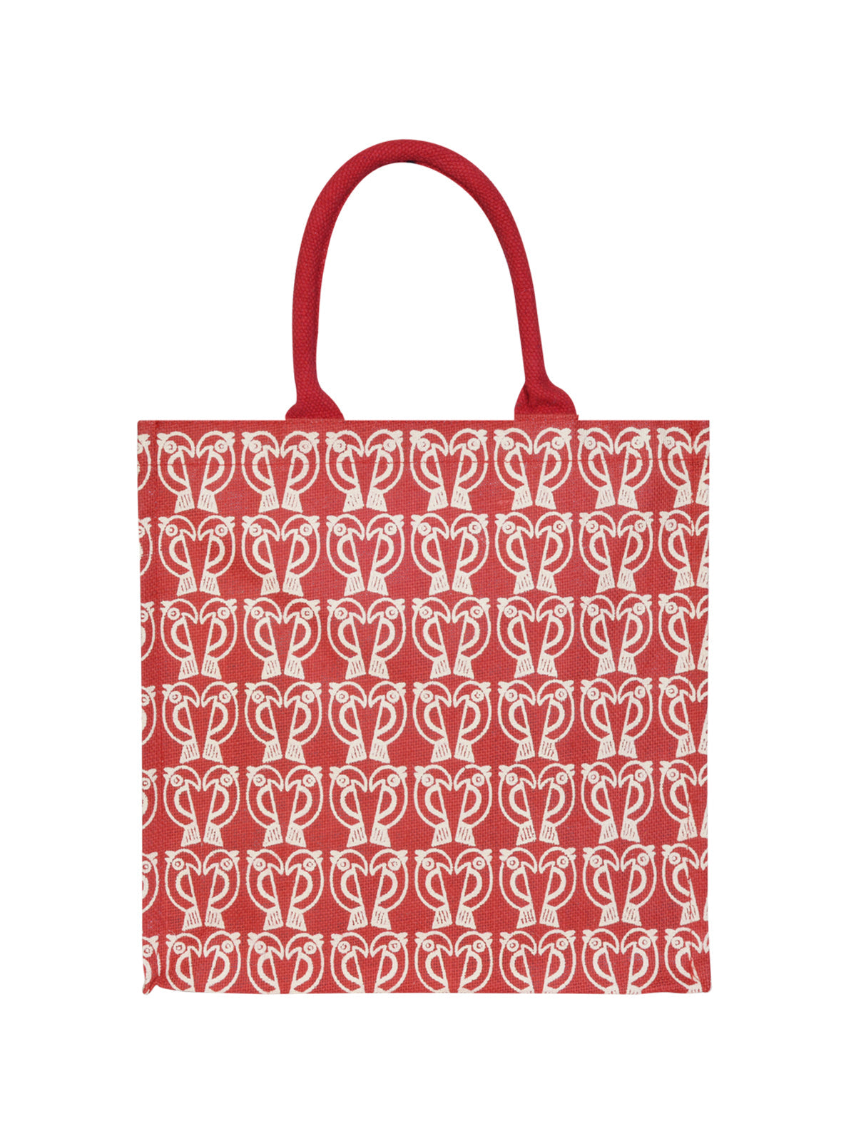 Jute Cottage Parrot Print Zipper