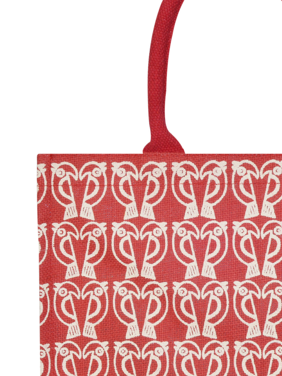 Jute Cottage Parrot Print Zipper