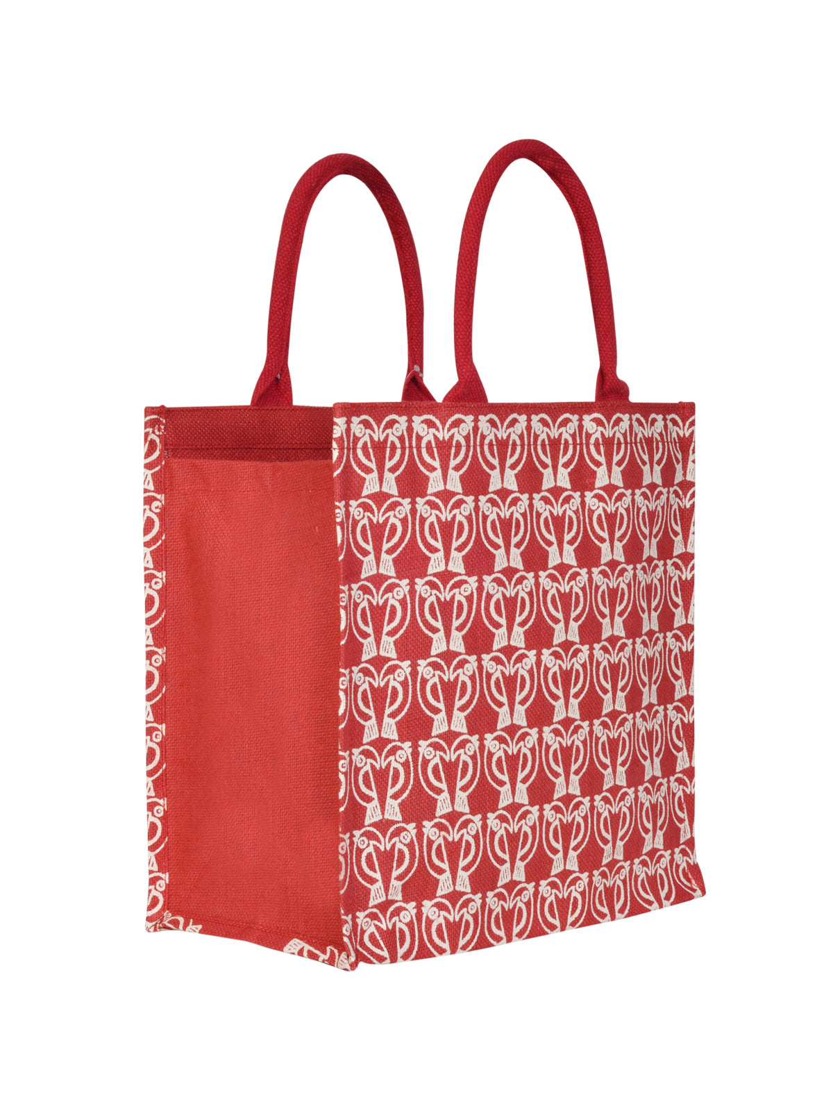 Jute Cottage Parrot Print Zipper