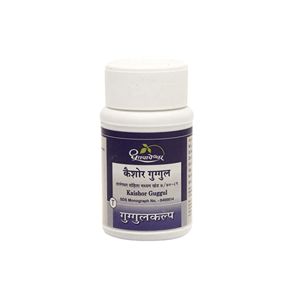 Dhootapapeshwar Kaishor Guggul - 60 tabs
