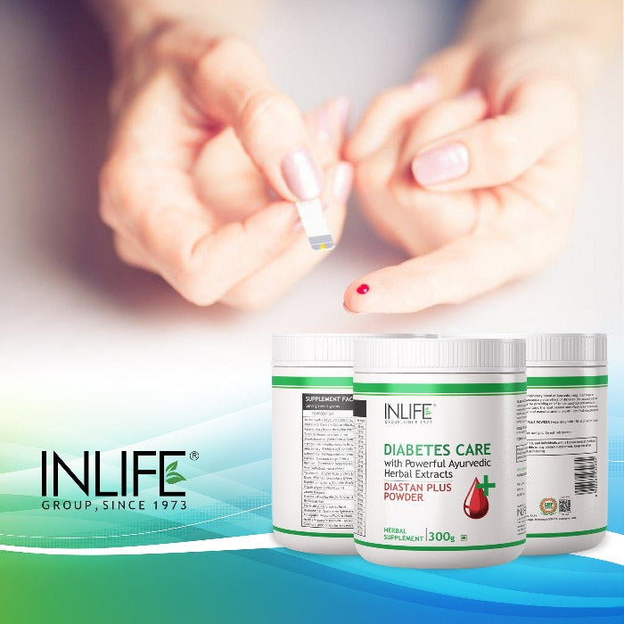 INLIFE  Diastan Plus Powder Ayurvedic Herbal Supplement - 300 gms