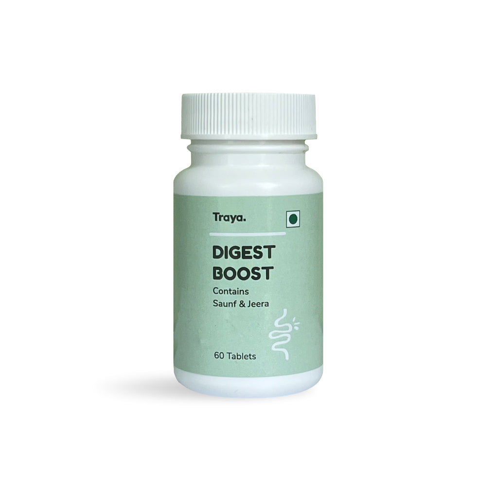 Traya Digest Boost for Improved Digestive Ability - 60 tabs