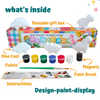 The Brainy Bear Store Paint Your Own Dino Ceramic Magnets