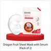Dr.rashel Dragon Fruit Sheet Mask with Serum (pack of 2)