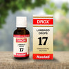 Haslab Homeopathy Drox 17 Lumbago Drops