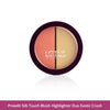 Lotus Herbals Proedit Silk Touch Blush Highlighter Duo - Exotic Crush - 12g