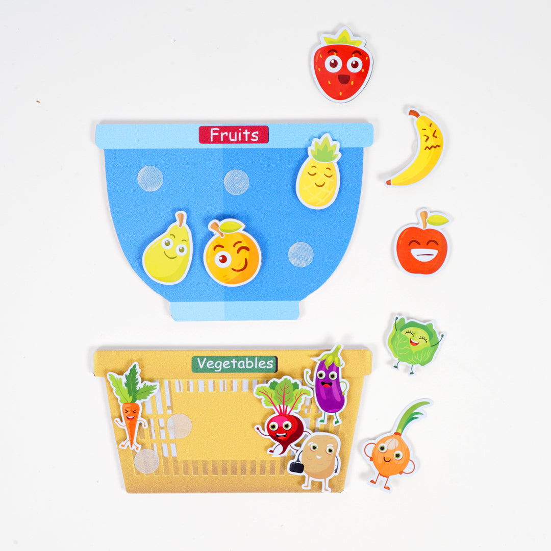 Fruits And Vegetables Montessori Activity Box 2+ Years
