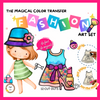 The Brainy Bear Store The Magical Color Transfer Paper Art - Fashion