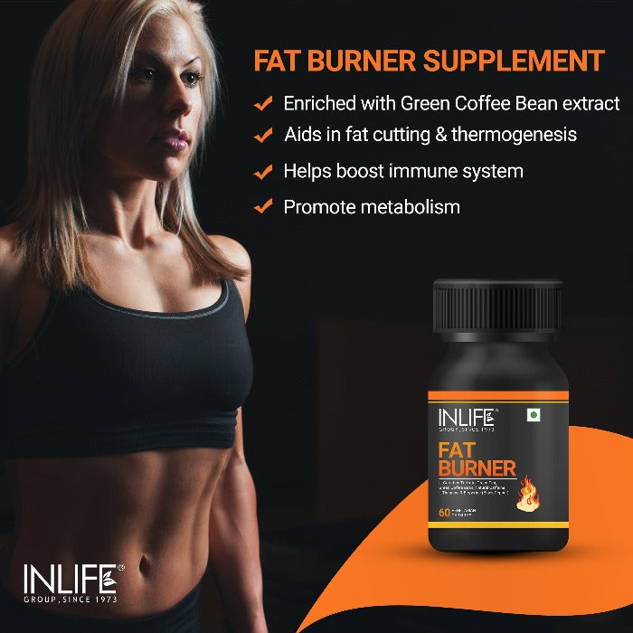 INLIFE Fat Burner Supplement for Men & Women - 60 tabs