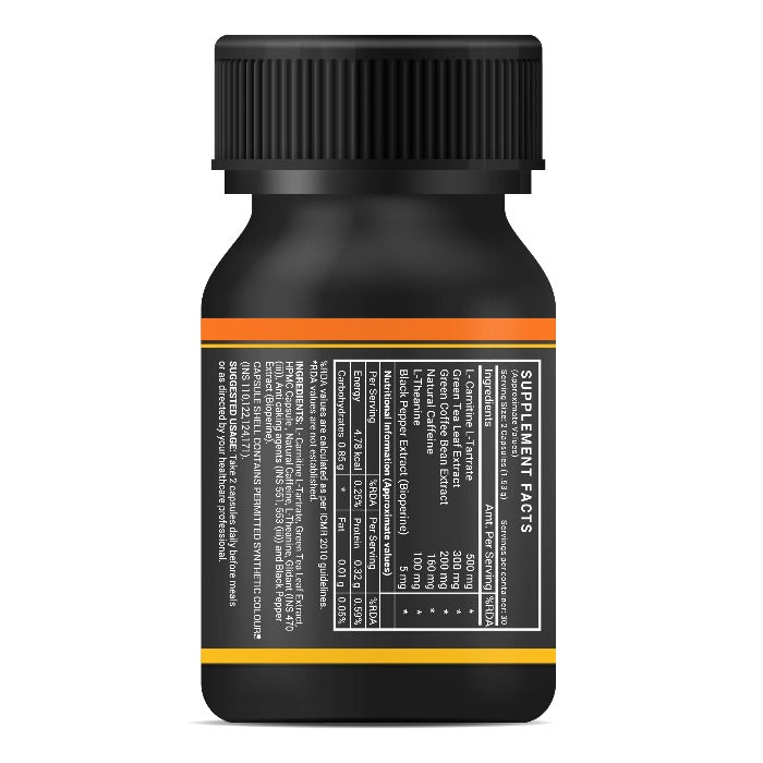 INLIFE Fat Burner Supplement for Men & Women - 60 tabs