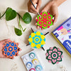 Doodles Floral Mandala Coasters Kit