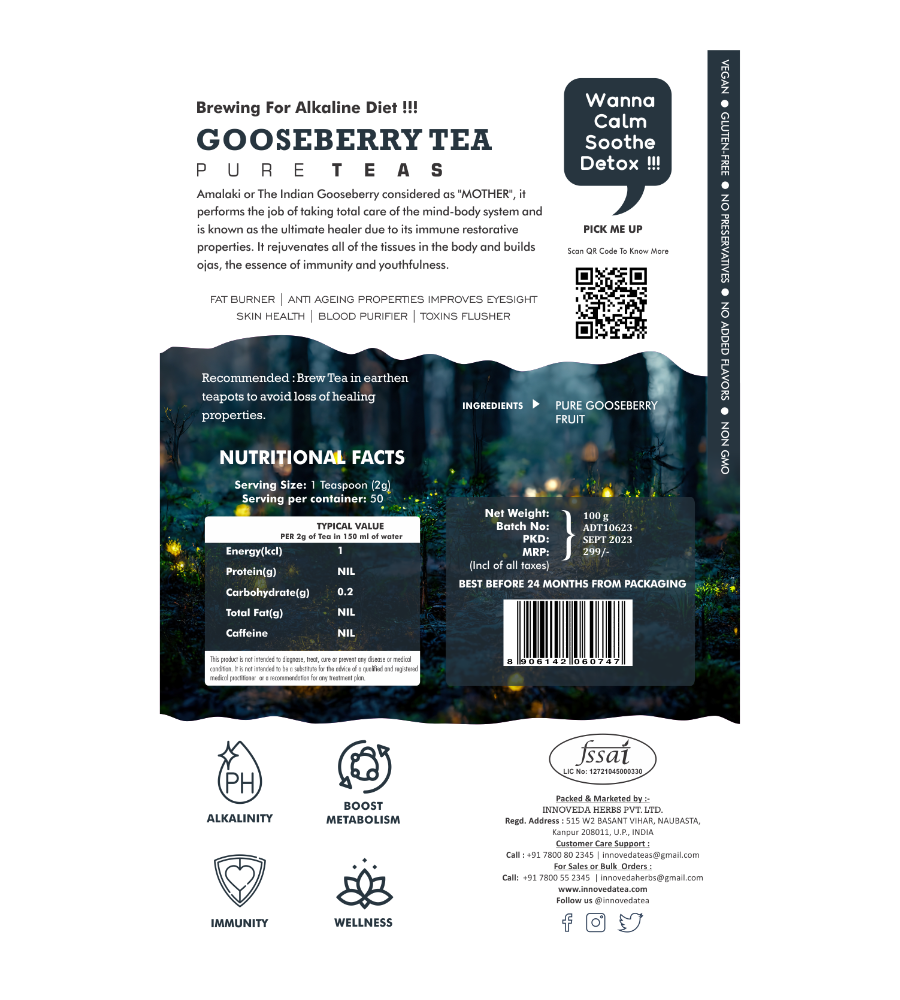 Innoveda Amla Tea - 100 gms