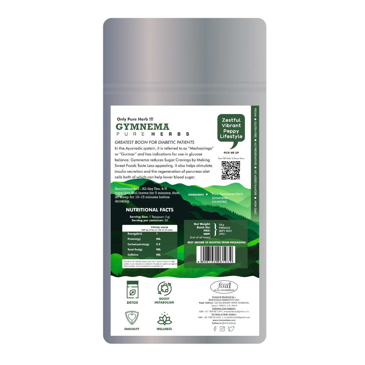 Innoveda Gymnema Gurmar Tea
