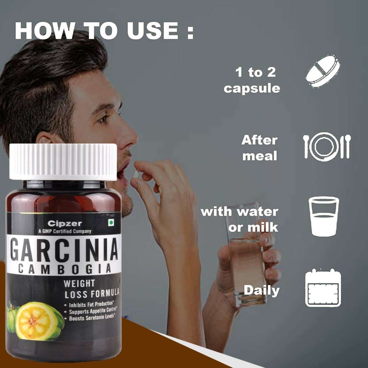 Cipzer Garcinia Cambogia Capsule