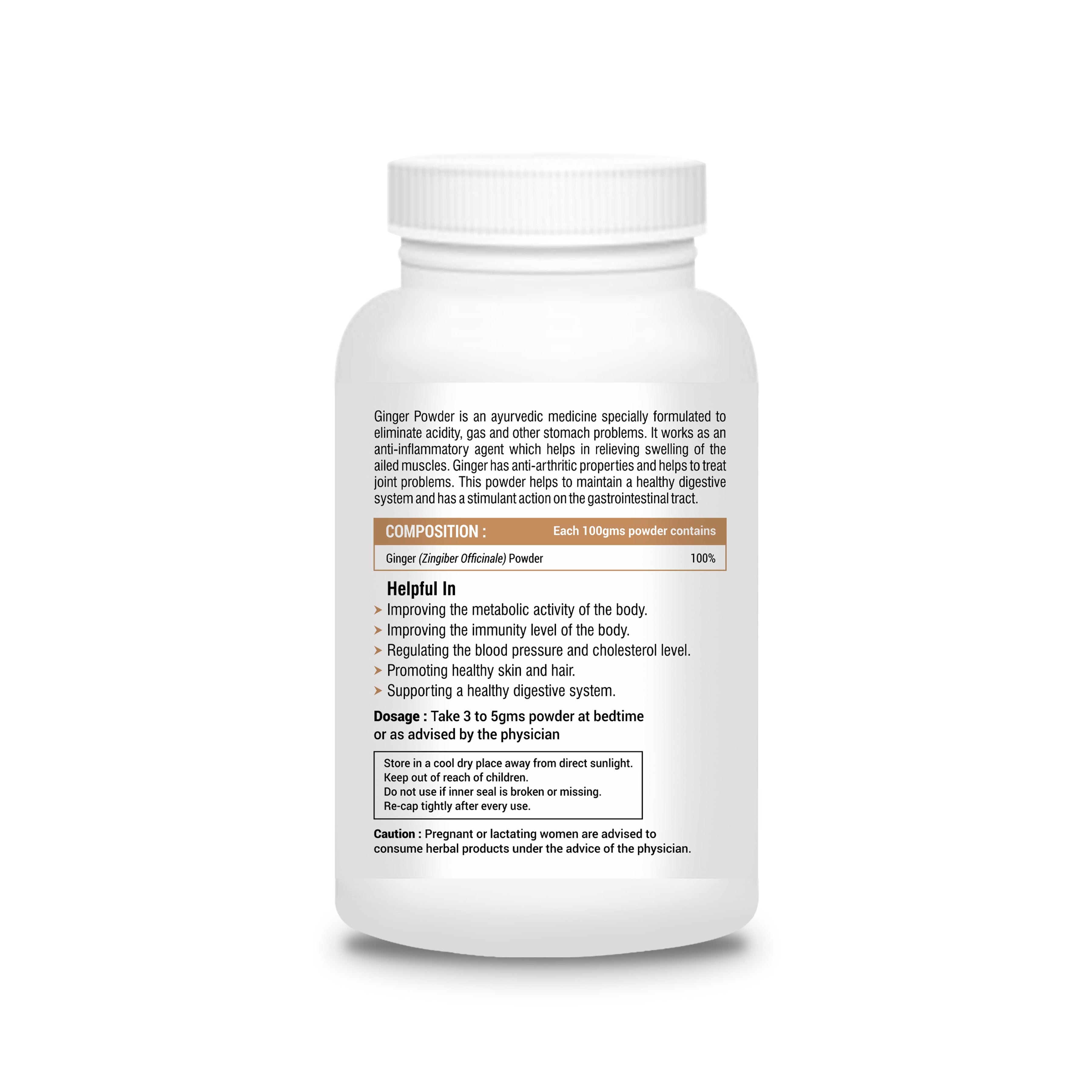 Four Seasons Ginger (Sonth) Powder - 100 gms