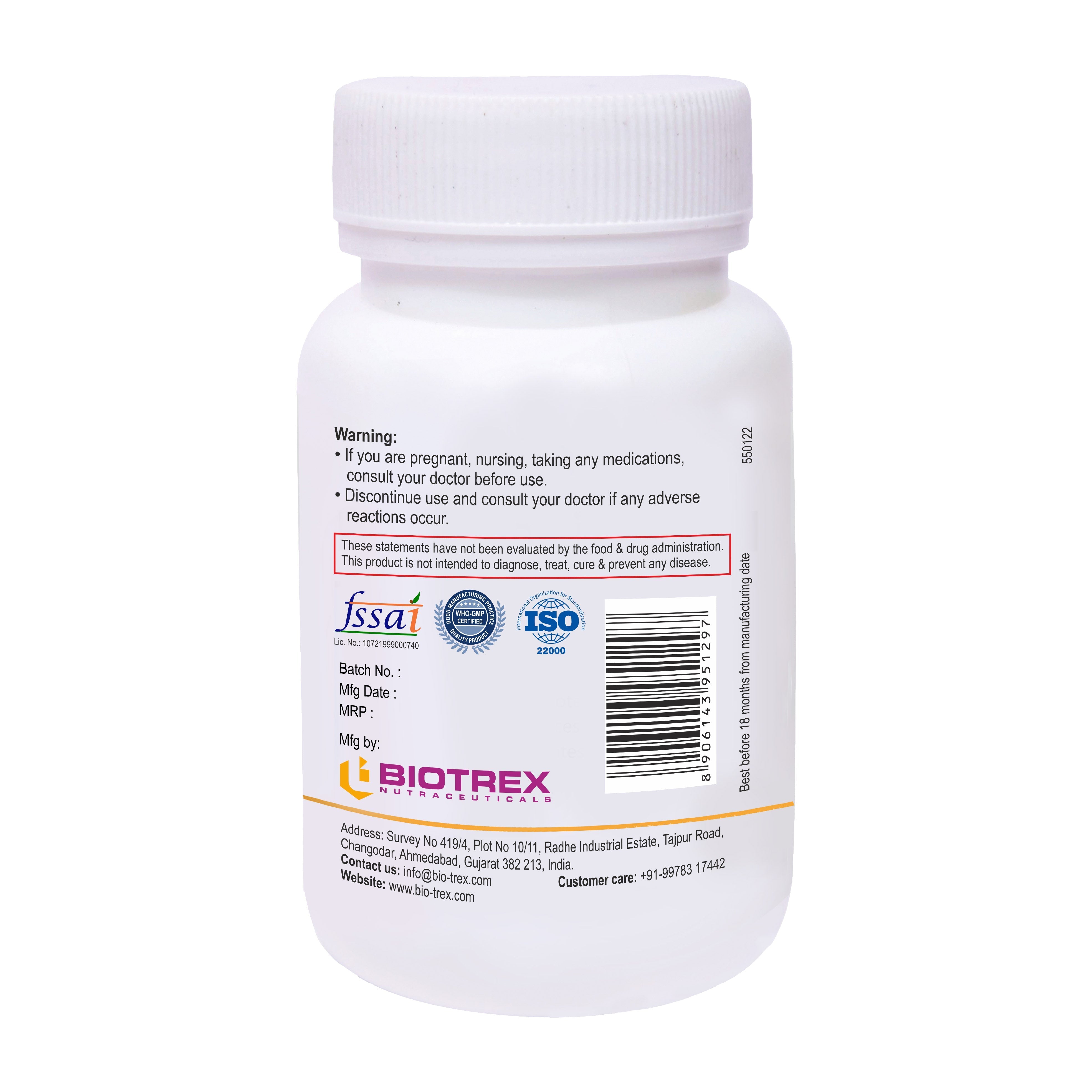 Biotrex Ginkgo+Bilberry+Lutein - 60 tabs